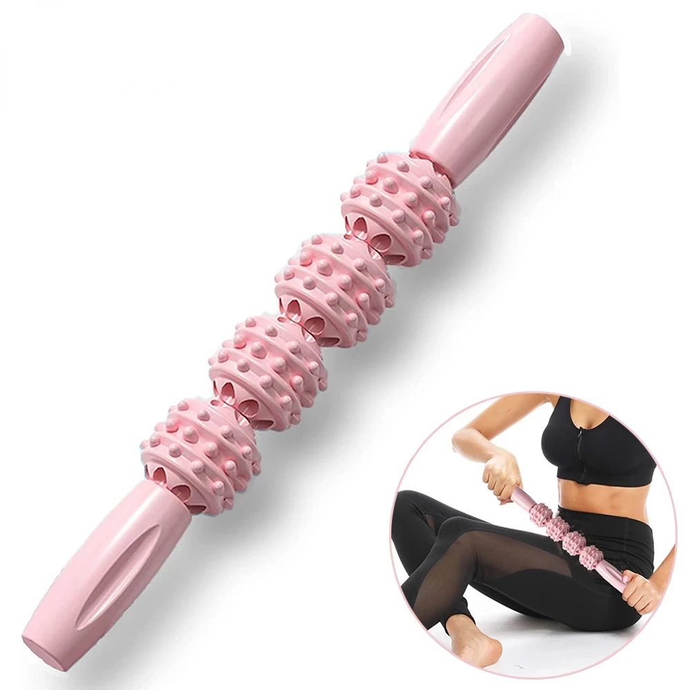 Leg Massage Apparatus, Massage Bar Muscle Relax Point Press Massager, Massage Ball Roller Pressure Point Massage 4 Ball Edition
Leg Massage Apparatus, Massage Bar Muscle Relax Point Press Massager, Massage Ball Roller Pressure Point Massage 4 Ball Edition