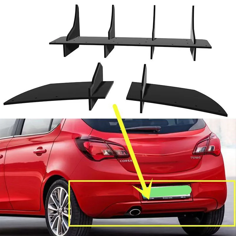 Для Opel Corsa 2015 2016 2017 год ABS бампер задний диффузор губы сплиттер спойлер комплект кузова аксессуары
Для Opel Corsa 2015 2016 2017 год ABS бампер задний диффузор губы сплиттер спойлер комплект кузова аксессуары