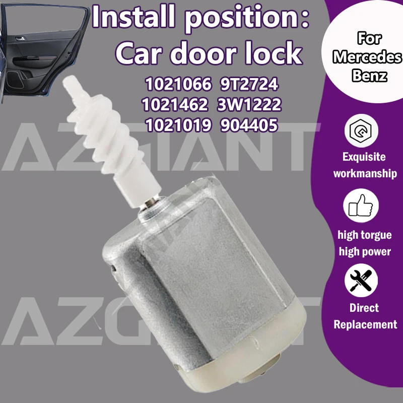 1021462 3W1222 Car Door Lock Latch Module Motor For Mercedes Benz E-Class W213 v213 E220D E300 E350 E450/S213 x213 high torque
1021462 3W1222 Car Door Lock Latch Module Motor For Mercedes Benz E-Class W213 v213 E220D E300 E350 E450/S213 x213 high torque