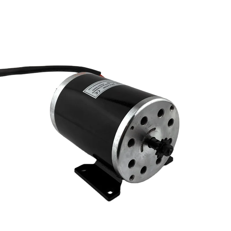 36V/48V 1000W Electric Kids Motorcycle Motor with Mount Bracket, 11T Sprocket Fit 25H / T8F Chain
36V/48V 1000W Electric Kids Motorcycle Motor with Mount Bracket, 11T Sprocket Fit 25H / T8F Chain