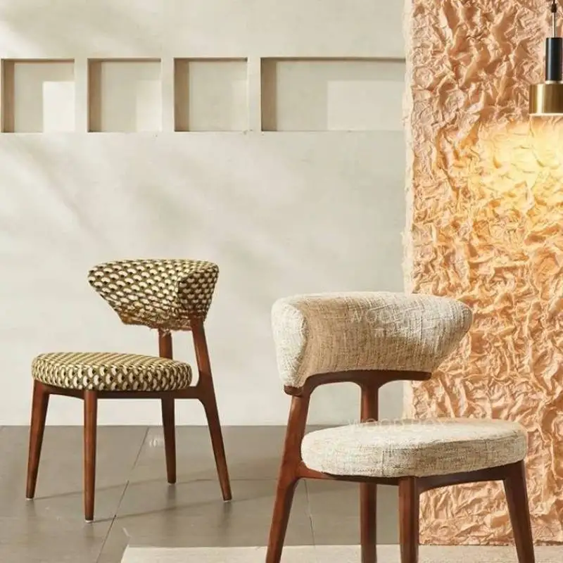 Beige Designer Dining Chairs Backrest Cushion Office Bar Dining Chairs Office Living Room Sillas Comedor Furniture Home
Beige Designer Dining Chairs Backrest Cushion Office Bar Dining Chairs Office Living Room Sillas Comedor Furniture Home
