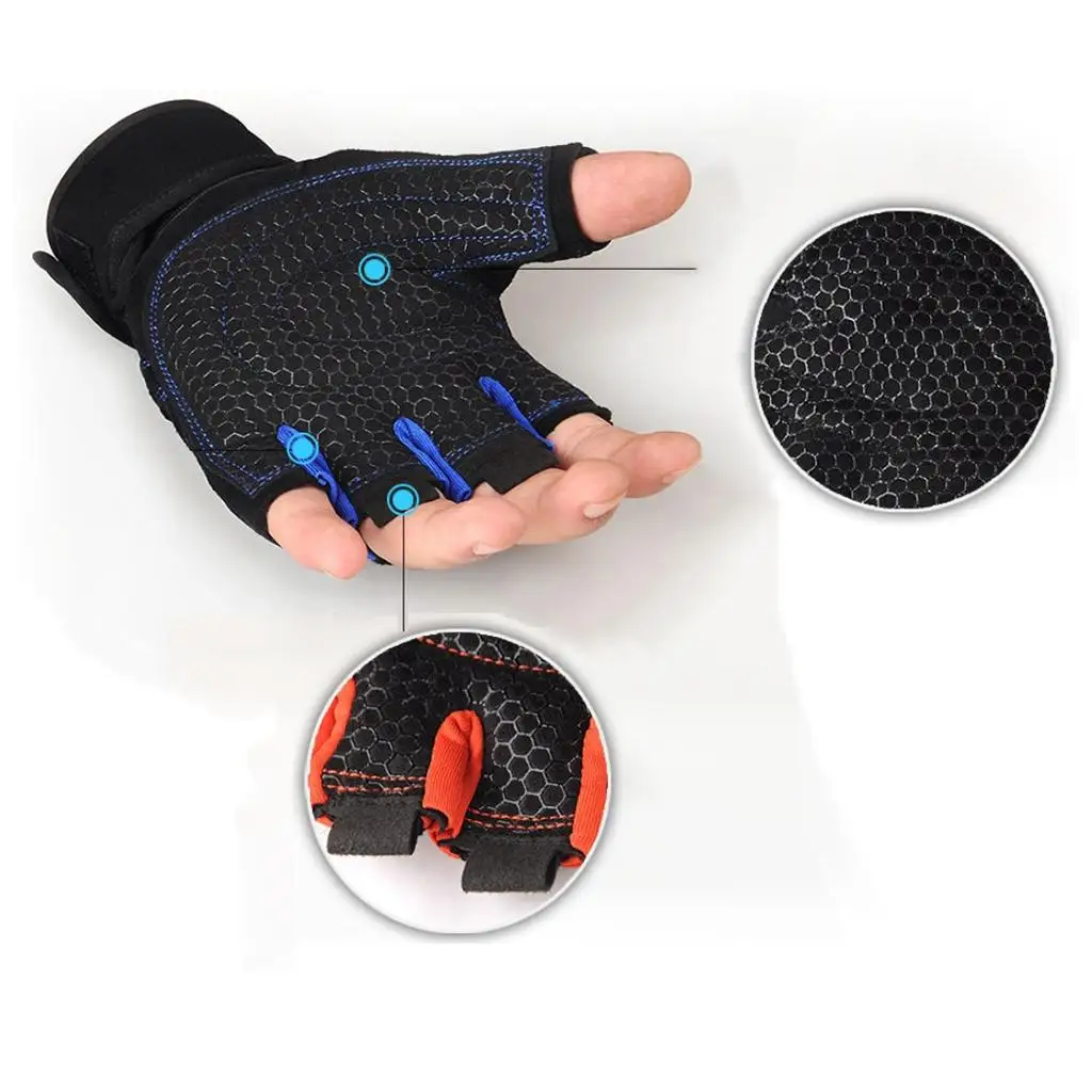 Cycling Gloves Half Finger Gloves for Men Fingerless Shock Absorbing Moutain Bike Gloves Wristband Anti-Slip Breathable Gloves
Cycling Gloves Half Finger Gloves for Men Fingerless Shock Absorbing Moutain Bike Gloves Wristband Anti-Slip Breathable Gloves