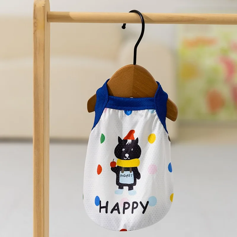 Yellow Christmas Bear Print Dog Clothes Summer Cute Ice Silk Pet Sling Thin Cool Feeling Puppy Vest Popular Clothes
Yellow Christmas Bear Print Dog Clothes Summer Cute Ice Silk Pet Sling Thin Cool Feeling Puppy Vest Popular Clothes
