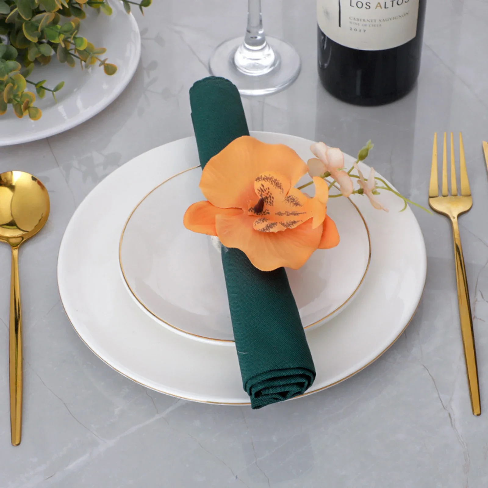 Simulated Flower Napkin Ring Multicolor Christmas Home Party Decoration Cloth Dinner Parties DIY Handmade Table Ornaments
Simulated Flower Napkin Ring Multicolor Christmas Home Party Decoration Cloth Dinner Parties DIY Handmade Table Ornaments