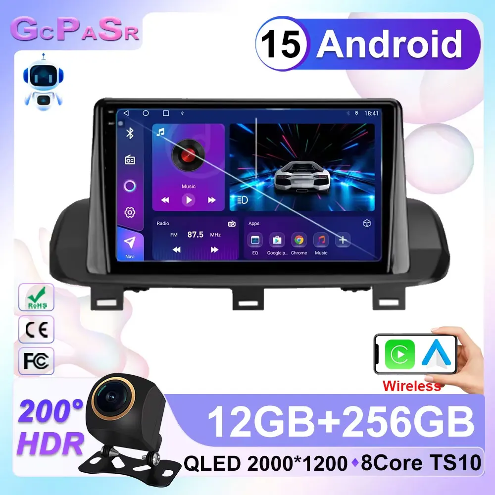 Car Radio For Nissan X-Trail xtrail X - Trail 4 T33 2021 Rogue 3 III 2020 - 2021 4G Carplay DSP RDS Multimedia Play Android Auto
Car Radio For Nissan X-Trail xtrail X - Trail 4 T33 2021 Rogue 3 III 2020 - 2021 4G Carplay DSP RDS Multimedia Play Android Auto