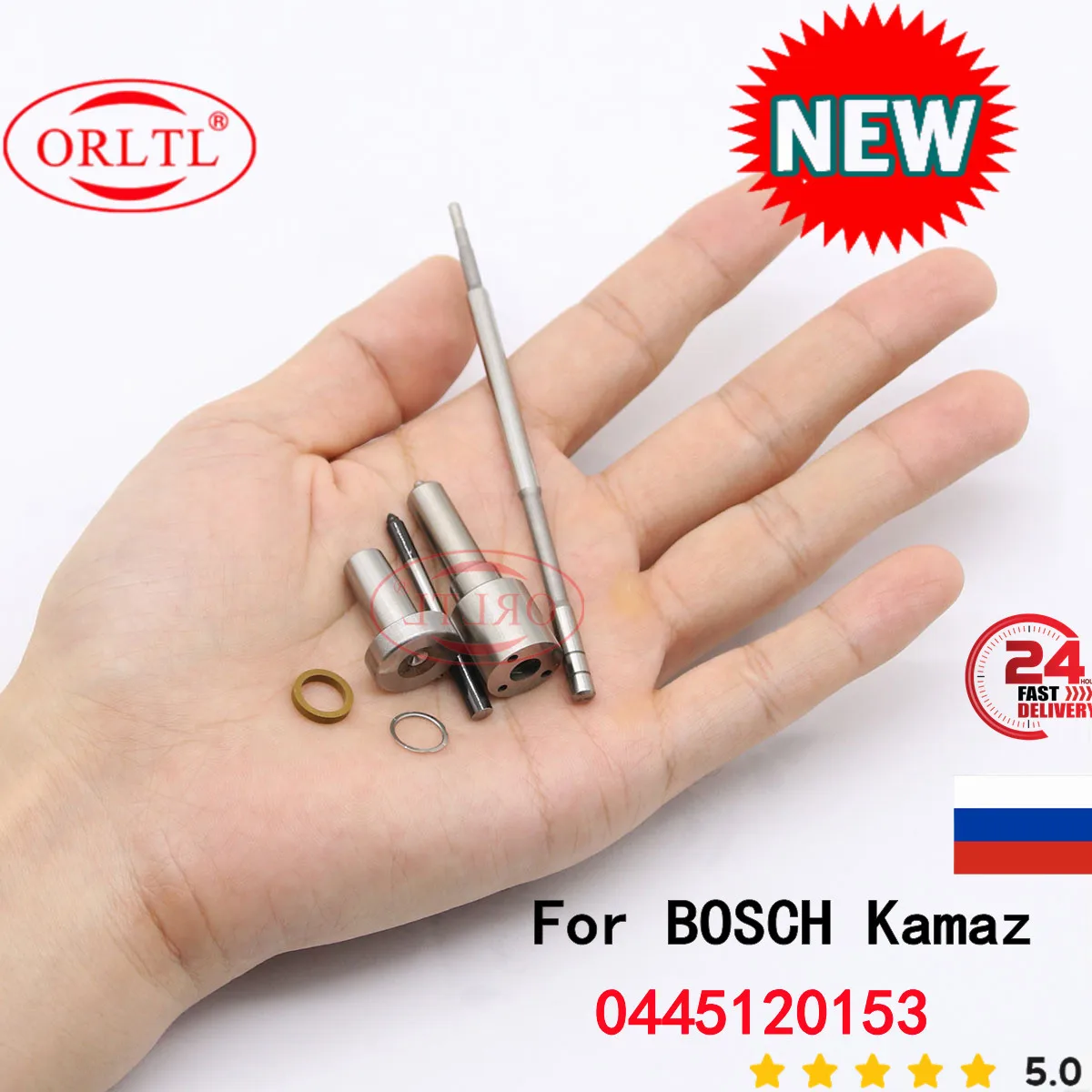 Repair Kit for KAMAZ 0 445 120 153 0445120153 Diesel Fuel Injector Nozzle DLLA147P1814 DLLA 147 P 1814 Valve F00RJ01692
Repair Kit for KAMAZ 0 445 120 153 0445120153 Diesel Fuel Injector Nozzle DLLA147P1814 DLLA 147 P 1814 Valve F00RJ01692