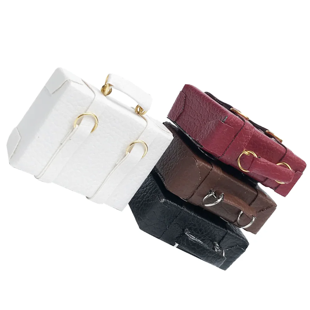4 Pcs House Suitcase Mini Briefcase Decorative Luggage for Playing Ornament Vintage Toy Small Dolls
4 Pcs House Suitcase Mini Briefcase Decorative Luggage for Playing Ornament Vintage Toy Small Dolls