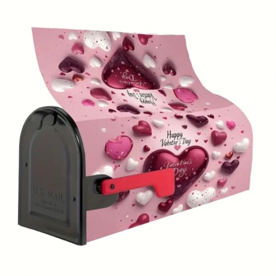 Valentine's Day Magnetic Mailbox Cover, Made of Polyester Oxford Cloth, UV Resistant, Reusable, Size 21 x 18 inches 9, 21 * 18
Valentine's Day Magnetic Mailbox Cover, Made of Polyester Oxford Cloth, UV Resistant, Reusable, Size 21 x 18 inches 9, 21 * 18