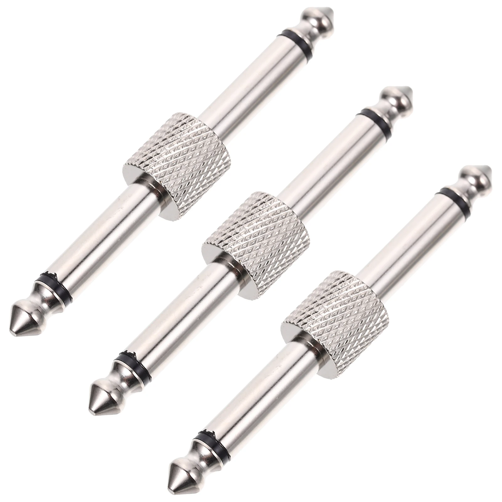 3 Pcs Connector Guitar Pedal Adapter Nickel-plated Copper Coupler Effect Cable Patch Cord Extension Stage Audio Equipment
3 Pcs Connector Guitar Pedal Adapter Nickel-plated Copper Coupler Effect Cable Patch Cord Extension Stage Audio Equipment