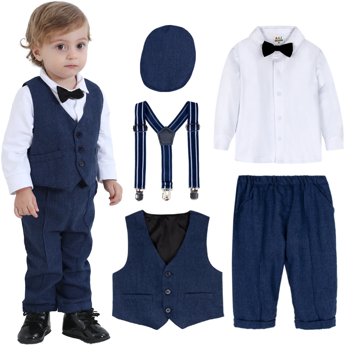 Комплект свадебного наряда для маленьких мальчиков, пасхальный церковный костюм, смокинг для крещения, крестины, Хэллоуина, дня рождения, одежда для фотосъемки
Комплект свадебного наряда для маленьких мальчиков, пасхальный церковный костюм, смокинг для крещения, крестины, Хэллоуина, дня рождения, одежда для фотосъемки