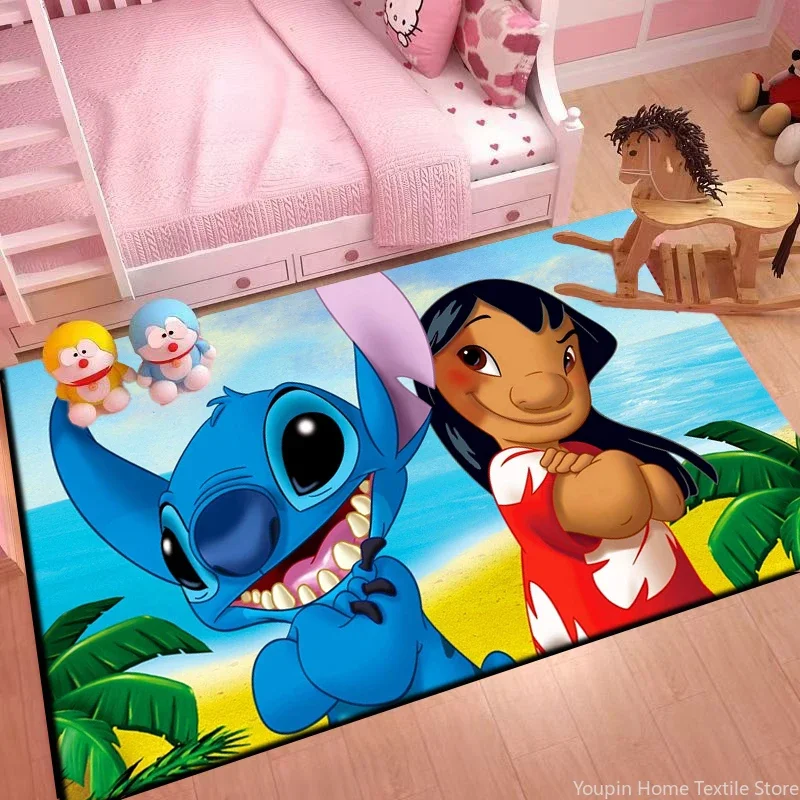Disney Stitch 3D Large Area Printed Carpet for Living Room Kitchen Bedroom Bedside Creative Doormat for Home Decor Rugs Mat Gift
Disney Stitch 3D Large Area Printed Carpet for Living Room Kitchen Bedroom Bedside Creative Doormat for Home Decor Rugs Mat Gift
