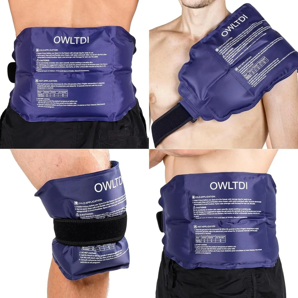 Reusable Flexible Gel Cold Hot Therapy Pack for Shoulder Back Elbow Leg Hip Arm Pain Relief Surgery Sports Injury
Reusable Flexible Gel Cold Hot Therapy Pack for Shoulder Back Elbow Leg Hip Arm Pain Relief Surgery Sports Injury