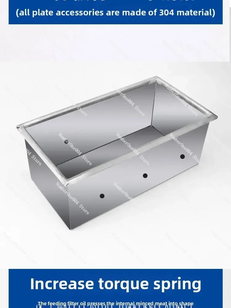 Форма для прессования мяса из нержавеющей стали 304, для формирования мясных изделий из свинины, говядины и баранины, пресс для мяса
Форма для прессования мяса из нержавеющей стали 304, для формирования мясных изделий из свинины, говядины и баранины, пресс для мяса