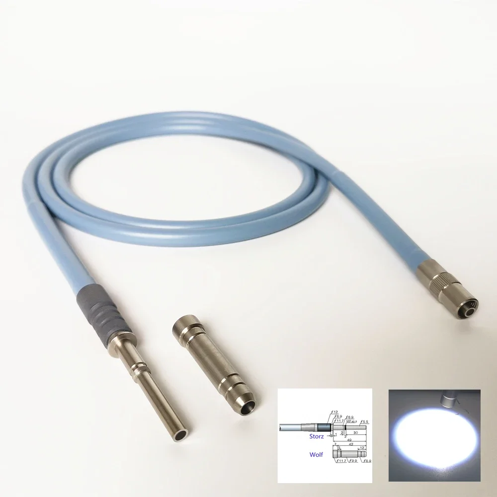 Medical Wolf Brand 1.8 2.5 3M Meter Endoscope Cold Light Source Optical Fiber Guide Beam
Medical Wolf Brand 1.8 2.5 3M Meter Endoscope Cold Light Source Optical Fiber Guide Beam