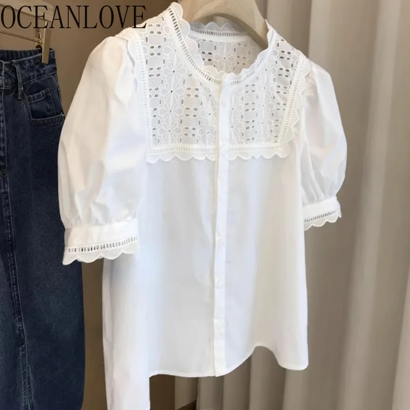 OCEANLOVE French Style Blouses Women Tops Puff Sleeve Solid Spring Summer Blusas Feminina Fashion Elegant Sweet Camisas
OCEANLOVE French Style Blouses Women Tops Puff Sleeve Solid Spring Summer Blusas Feminina Fashion Elegant Sweet Camisas