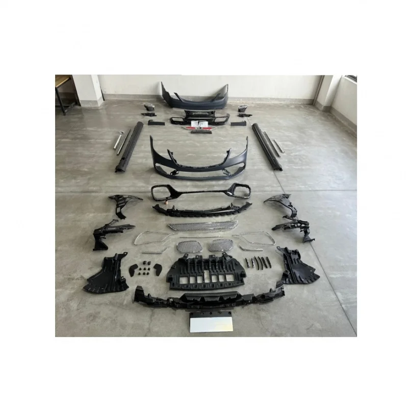 S65 Style Facelift Body Kit With Silver Trim Bumper For Mercedes-Benz S Class W222 2013-2022 Conversion Parts
S65 Style Facelift Body Kit With Silver Trim Bumper For Mercedes-Benz S Class W222 2013-2022 Conversion Parts