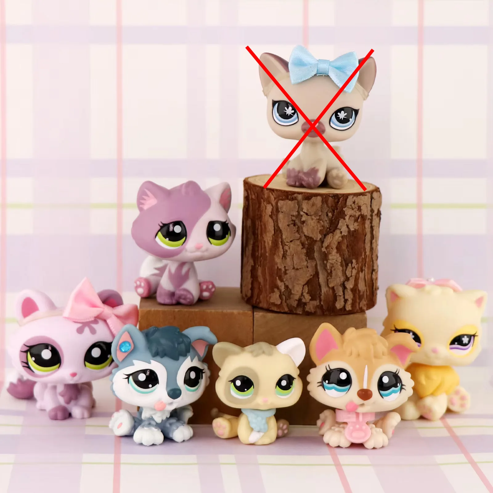 6 pcs LPS Minilpsshop Pet Shop Bobble Head Toys Rare Bonbon Sitting Cat Children's Toys Gifts for Boys and Girls Collectibles
6 pcs LPS Minilpsshop Pet Shop Bobble Head Toys Rare Bonbon Sitting Cat Children's Toys Gifts for Boys and Girls Collectibles