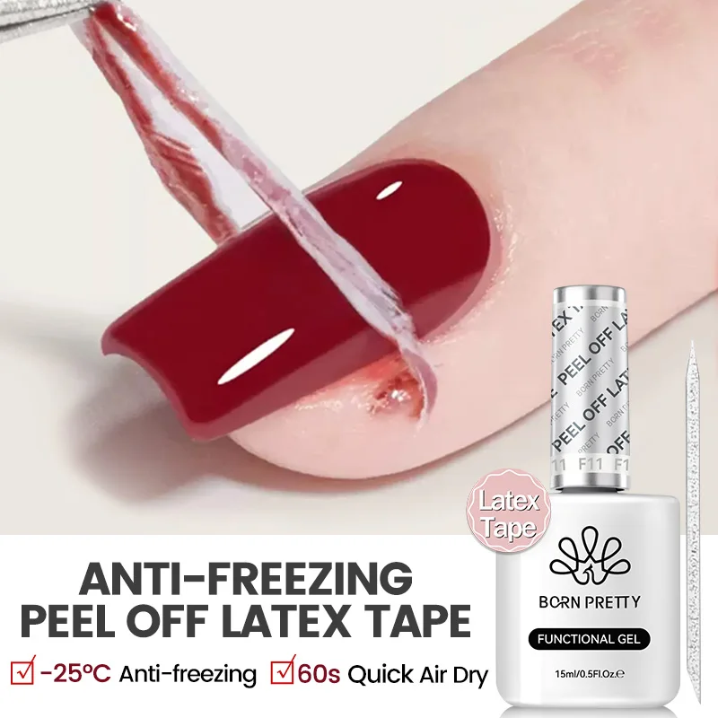 BORN PRETTY 15 мл Easy Peel Off Water Base Гель Антифриз Отшелушивающая латексная лента Длинная износостойкая без протирания Верхнее покрытие Основание Эмалированный лак
BORN PRETTY 15 мл Easy Peel Off Water Base Гель Антифриз Отшелушивающая латексная лента Длинная износостойкая без протирания Верхнее покрытие Основание Эмалированный лак