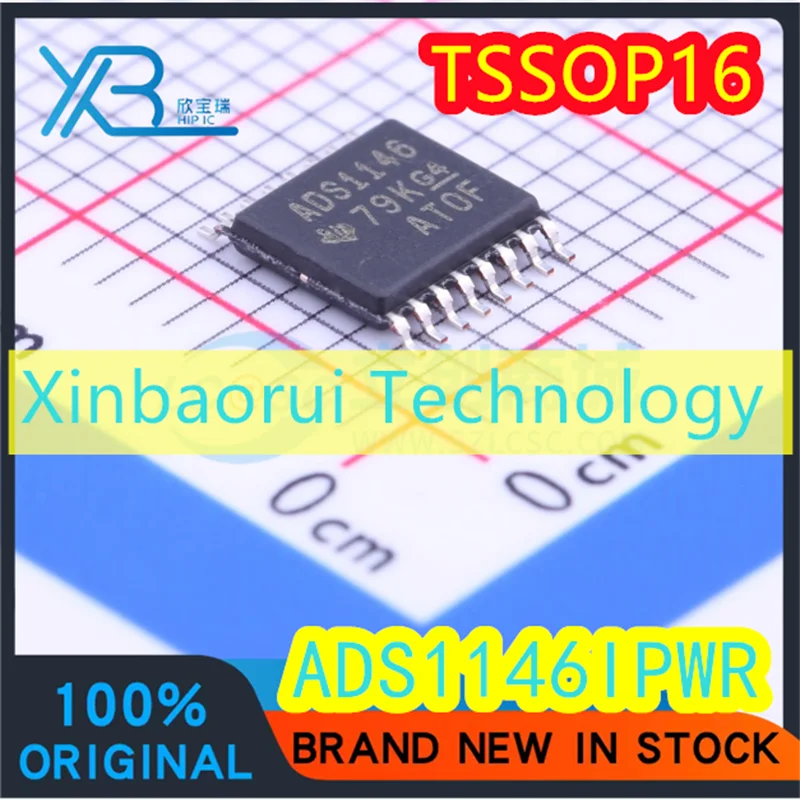 (1/20pieces) ADS1146IPWR ADS1146 SMD TSSOP-28 analog-to-digital converter chip 100% brand new authentic spot electronics
(1/20pieces) ADS1146IPWR ADS1146 SMD TSSOP-28 analog-to-digital converter chip 100% brand new authentic spot electronics