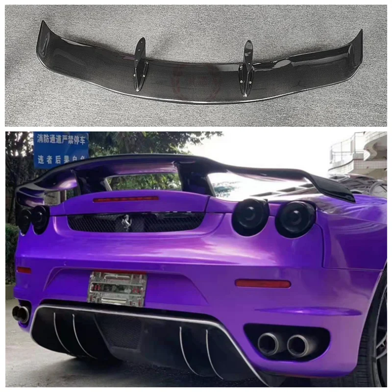 For Ferrari F430 2005 2006 2007 2008 2009 High Quality Carbon Fiber Rear Trunk Lip Roof Spoiler Wing
For Ferrari F430 2005 2006 2007 2008 2009 High Quality Carbon Fiber Rear Trunk Lip Roof Spoiler Wing