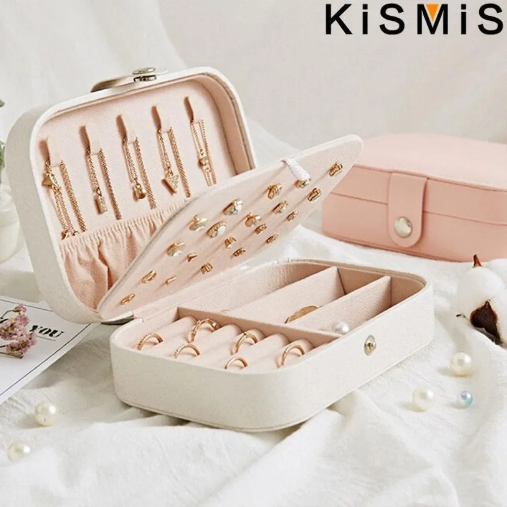 PU Leather Jewelry Organizer Box Earring Storage Display Case for Necklace Ring Travel Home Girl Gift Packaging
PU Leather Jewelry Organizer Box Earring Storage Display Case for Necklace Ring Travel Home Girl Gift Packaging