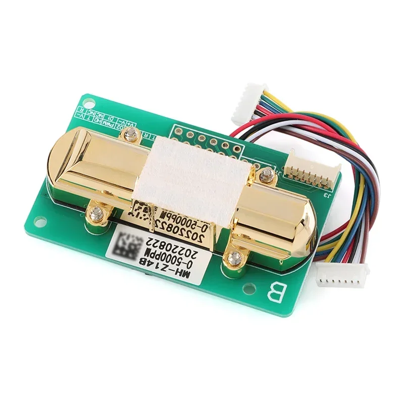 MH-Z14B NDIR Infrared CO2 Sensor Module Gas Sensor For CO2 Monitor 0-5000ppm MH Z14 Serial UART PWM Output
MH-Z14B NDIR Infrared CO2 Sensor Module Gas Sensor For CO2 Monitor 0-5000ppm MH Z14 Serial UART PWM Output