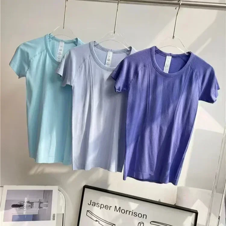 Lemon 1.0 Yoga T-Shirts Women Slim Sports Tee Swiftly Seamless Breathable Fitness Blouse Workout Short Sleeve Crop Top
Lemon 1.0 Yoga T-Shirts Women Slim Sports Tee Swiftly Seamless Breathable Fitness Blouse Workout Short Sleeve Crop Top