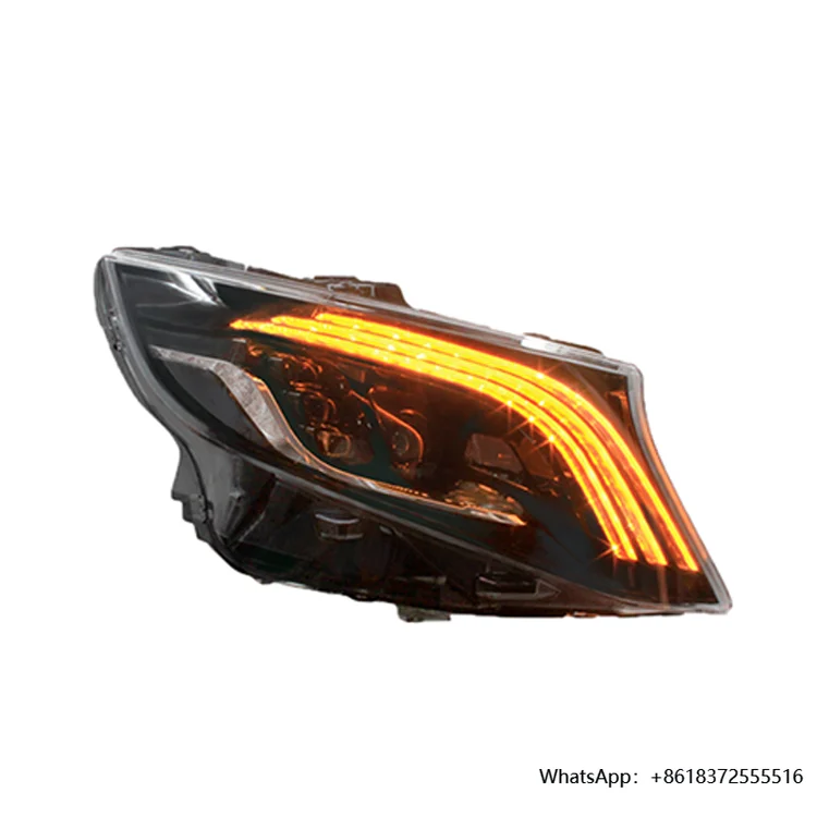 High Beam ALL LED Accessories Car Styling for Vito Headlights 2015-2020 W447 V250 LED Headlight Maybach DRL HeadLamp Low Beam
High Beam ALL LED Accessories Car Styling for Vito Headlights 2015-2020 W447 V250 LED Headlight Maybach DRL HeadLamp Low Beam