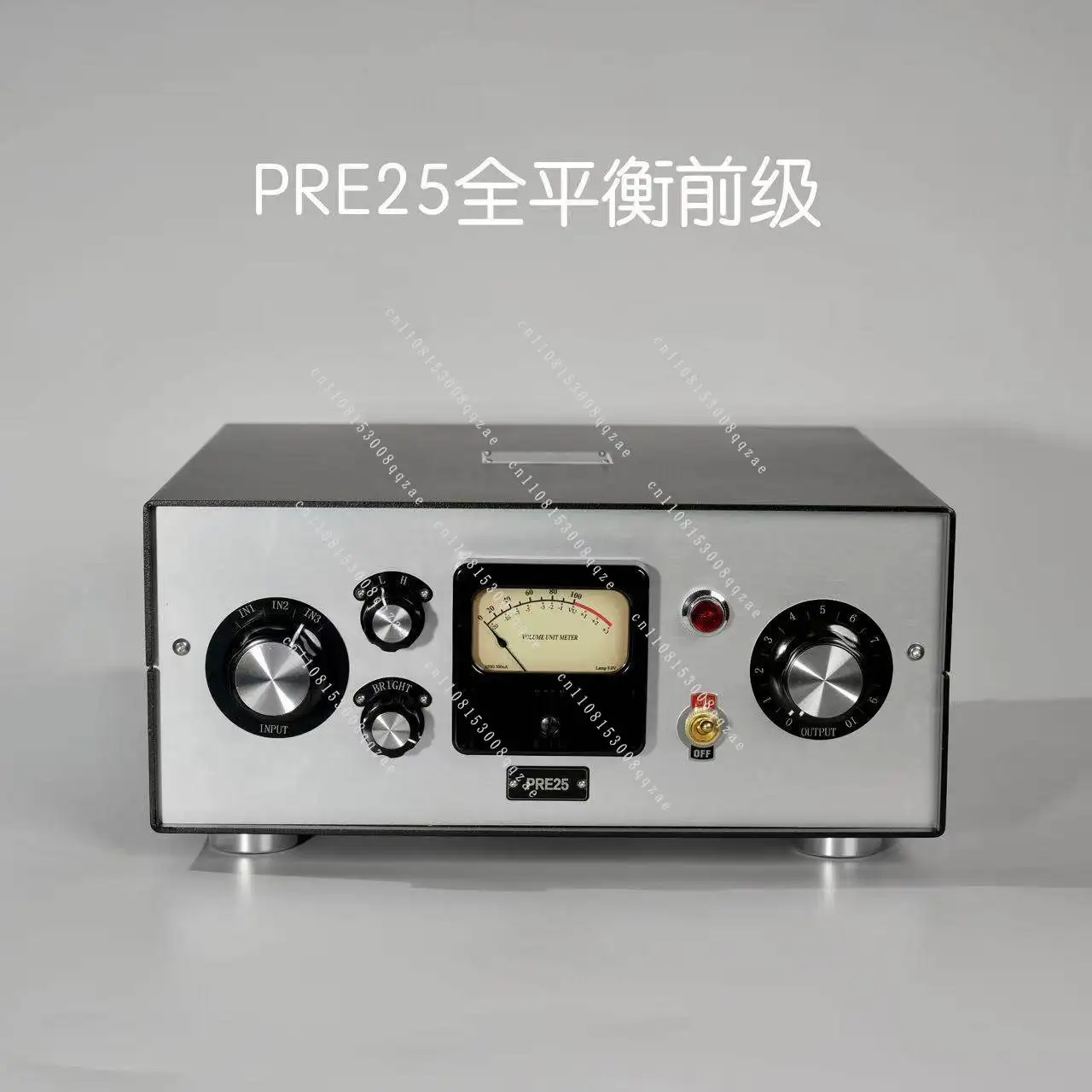 PRE25 fully balanced prestage amplifier new
PRE25 fully balanced prestage amplifier new