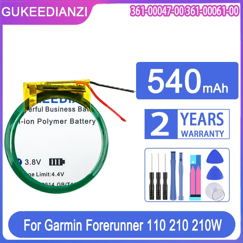 540mAh Gps Watch Battery for Garmin Approach S1 S1W S2 S3 S4 for Forerunner 110 210 210W PD3032 - Reliable Power Source
540mAh Gps Watch Battery for Garmin Approach S1 S1W S2 S3 S4 for Forerunner 110 210 210W PD3032 - Reliable Power Source