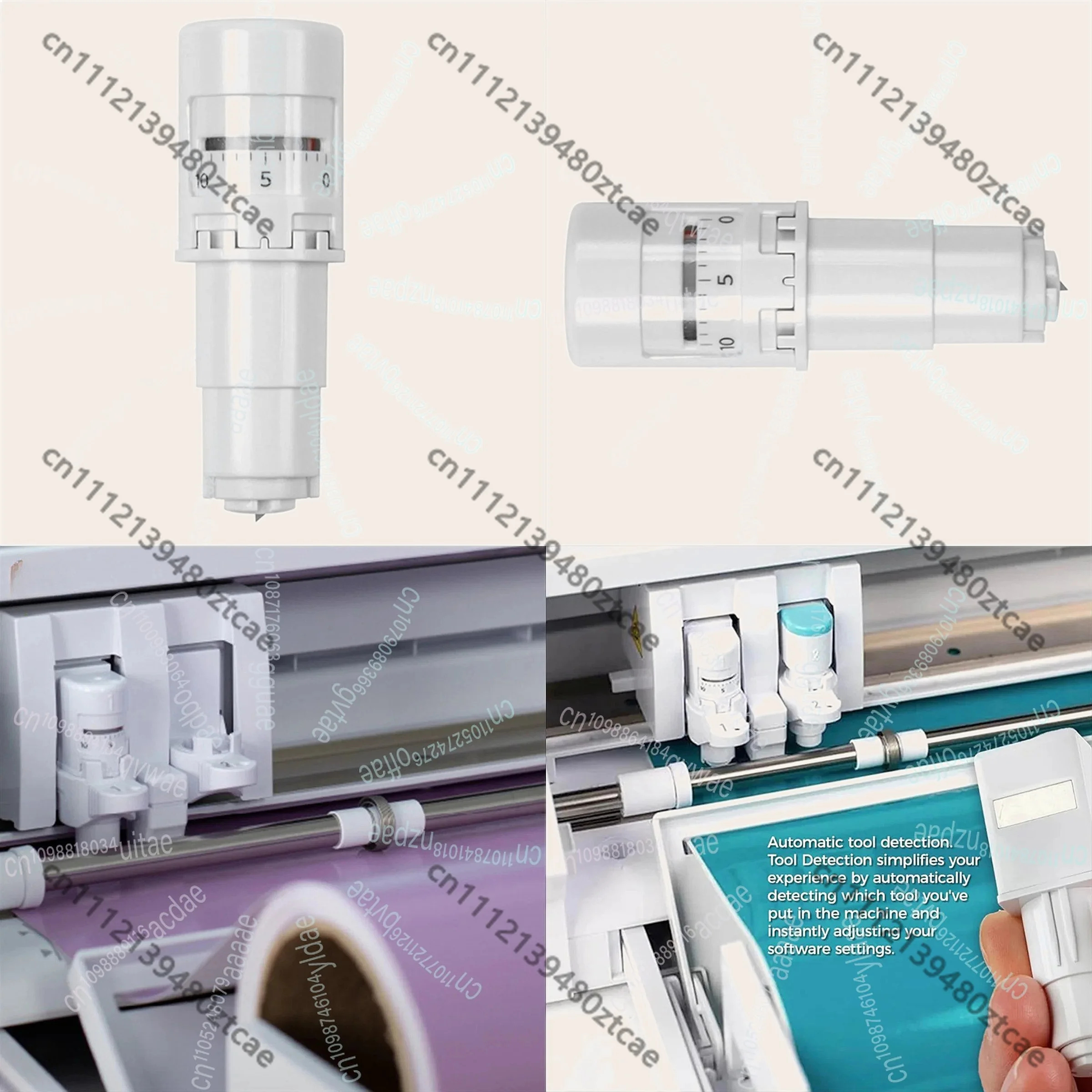 Auto Adjusting Blades Precision Cutter for Silhouette Cameo 4 Pro Vinyl Cardstock Cutting
Auto Adjusting Blades Precision Cutter for Silhouette Cameo 4 Pro Vinyl Cardstock Cutting