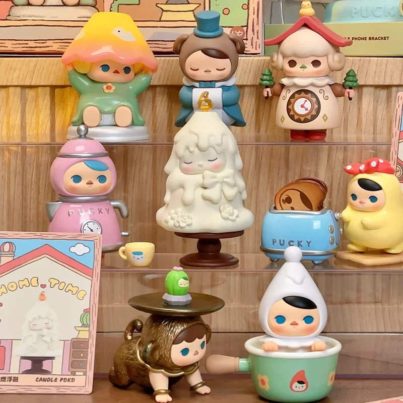 POP MART Pucky Home Time Series Blind Box Guess Bag Desktop Decoration Blind Bag Toys Anime Figure Cute Model Gift Girl
POP MART Pucky Home Time Series Blind Box Guess Bag Desktop Decoration Blind Bag Toys Anime Figure Cute Model Gift Girl