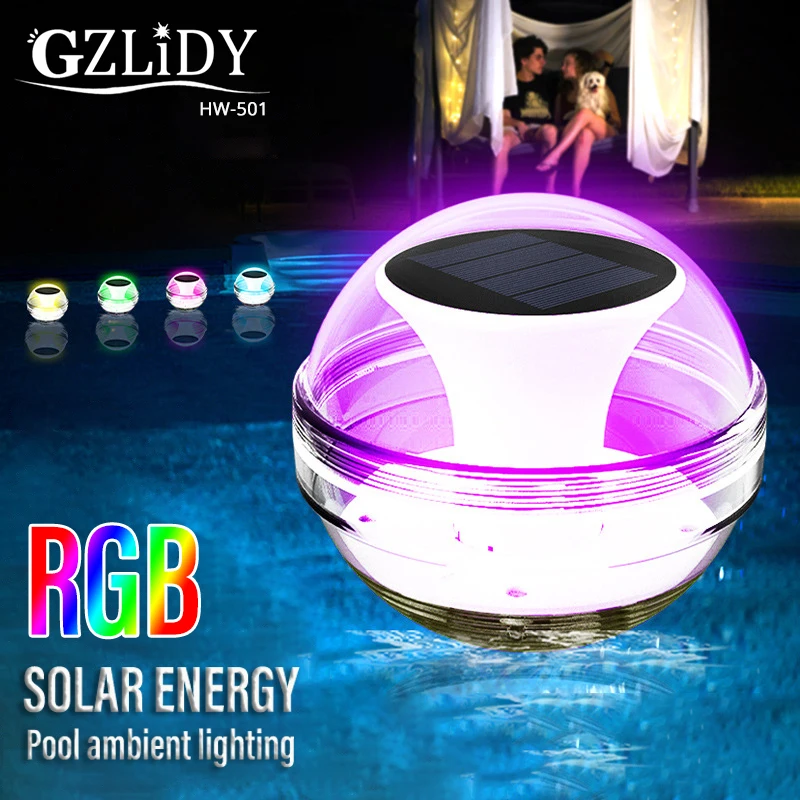 New Solar Water Floating Light Waterproof Decorative Lamps RGB LED Underwater Lights For Party Wedding Christmas Decoration
New Solar Water Floating Light Waterproof Decorative Lamps RGB LED Underwater Lights For Party Wedding Christmas Decoration