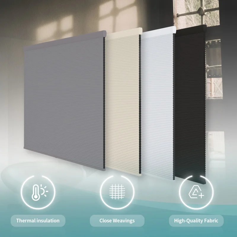 Custom Size Multi-Color Thermal Insulation Light Filtering UV Ray Fabric Manual Cordless Honeycomb Cellular Blinds For Window
Custom Size Multi-Color Thermal Insulation Light Filtering UV Ray Fabric Manual Cordless Honeycomb Cellular Blinds For Window