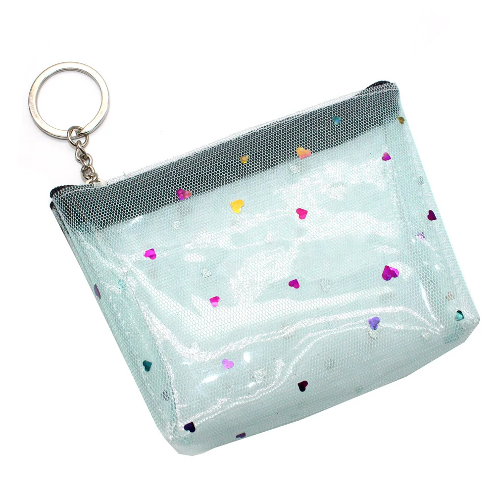 Coin Purse Cute Transparent Girls PVC Zipper Change Purse Card Holder Women Mini Lipstick Storage Wallet Love Key Pouch
Coin Purse Cute Transparent Girls PVC Zipper Change Purse Card Holder Women Mini Lipstick Storage Wallet Love Key Pouch