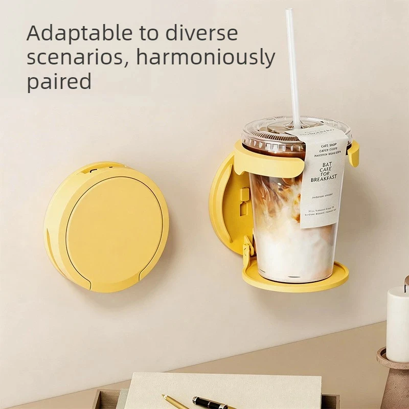 Folding Cup Holder Office Desk Cabinet Door No Punching Coffee Storage Rack Home Dormitory Wall Mounted Cup Holder
Folding Cup Holder Office Desk Cabinet Door No Punching Coffee Storage Rack Home Dormitory Wall Mounted Cup Holder