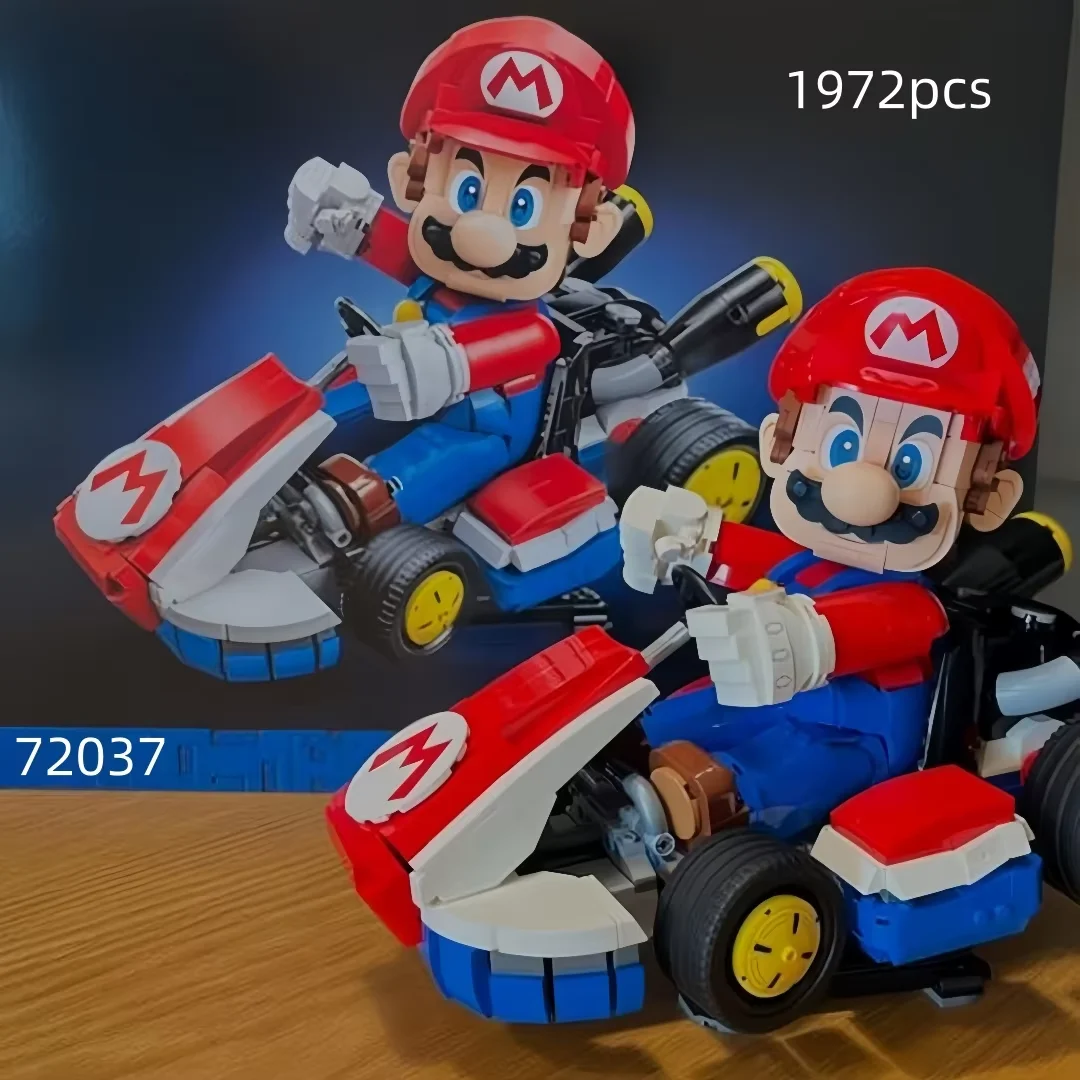 Конструктор Marioed Standard Kart: Модель гоночного автомобиля из строительных блоков, классическая игра, игрушка для сборки, декор для дома, рождественский подарок 72037
Конструктор Marioed Standard Kart: Модель гоночного автомобиля из строительных блоков, классическая игра, игрушка для сборки, декор для дома, рождественский подарок 72037