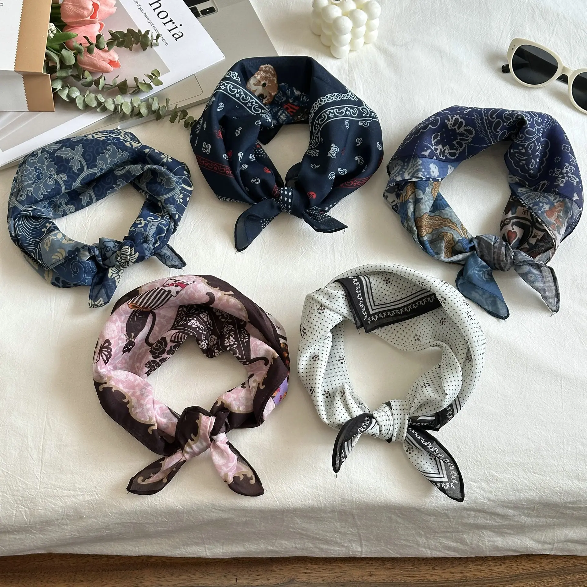 High Quality New Fashion Luxury Brand Silk Square Scarf Women Satin Neck Tie Female Hair Bandana Headkerchief Shawl Wrap Hijab
High Quality New Fashion Luxury Brand Silk Square Scarf Women Satin Neck Tie Female Hair Bandana Headkerchief Shawl Wrap Hijab