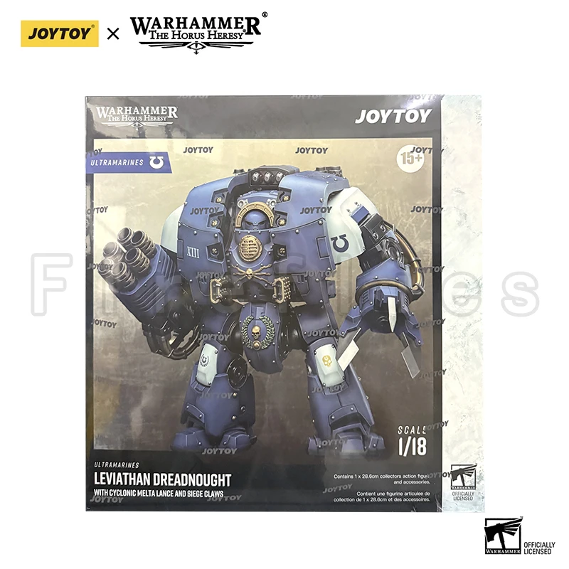 1/18 JOYTOY Action Figure The Horus Heresy Ultramarines Leviathan Dreadnought Cyclonic Melta Lance And Siege Claws Re-issue Ver.
1/18 JOYTOY Action Figure The Horus Heresy Ultramarines Leviathan Dreadnought Cyclonic Melta Lance And Siege Claws Re-issue Ver.