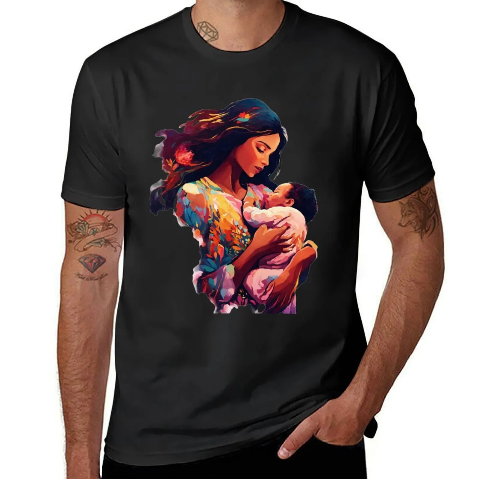Woman and baby T-Shirt summer clothes kawaii clothes summer tops mens graphic t-shirts anime
Woman and baby T-Shirt summer clothes kawaii clothes summer tops mens graphic t-shirts anime