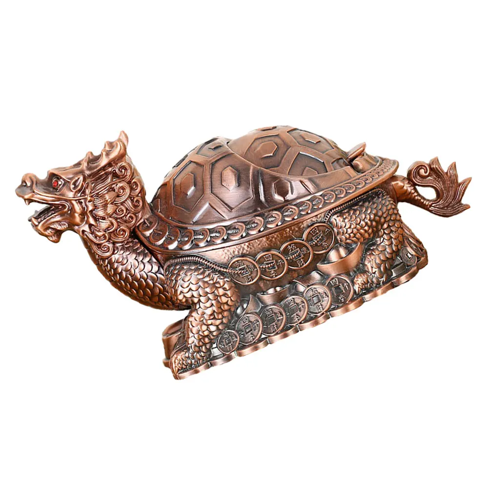 Windproof Ashtray Office Decor Metal for Dragon Turtle Zinc Alloy Ornament Desktop
Windproof Ashtray Office Decor Metal for Dragon Turtle Zinc Alloy Ornament Desktop
