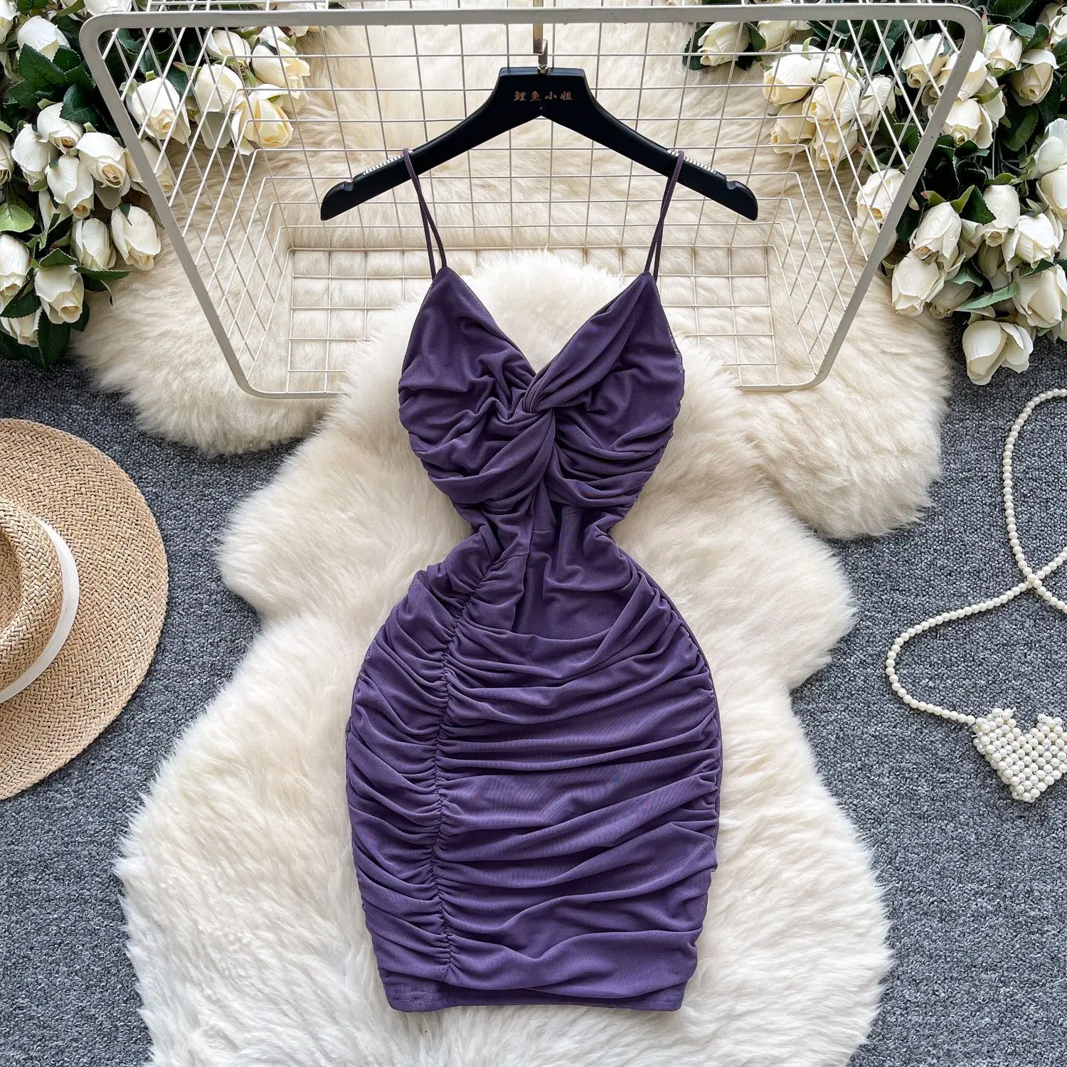 Sling Dress Women Short Dresses Sexy Vestidos Wrap Hip Party Night Streetwear V Neck Sleeveless Elegant Splice Y2k Work 2025
Sling Dress Women Short Dresses Sexy Vestidos Wrap Hip Party Night Streetwear V Neck Sleeveless Elegant Splice Y2k Work 2025