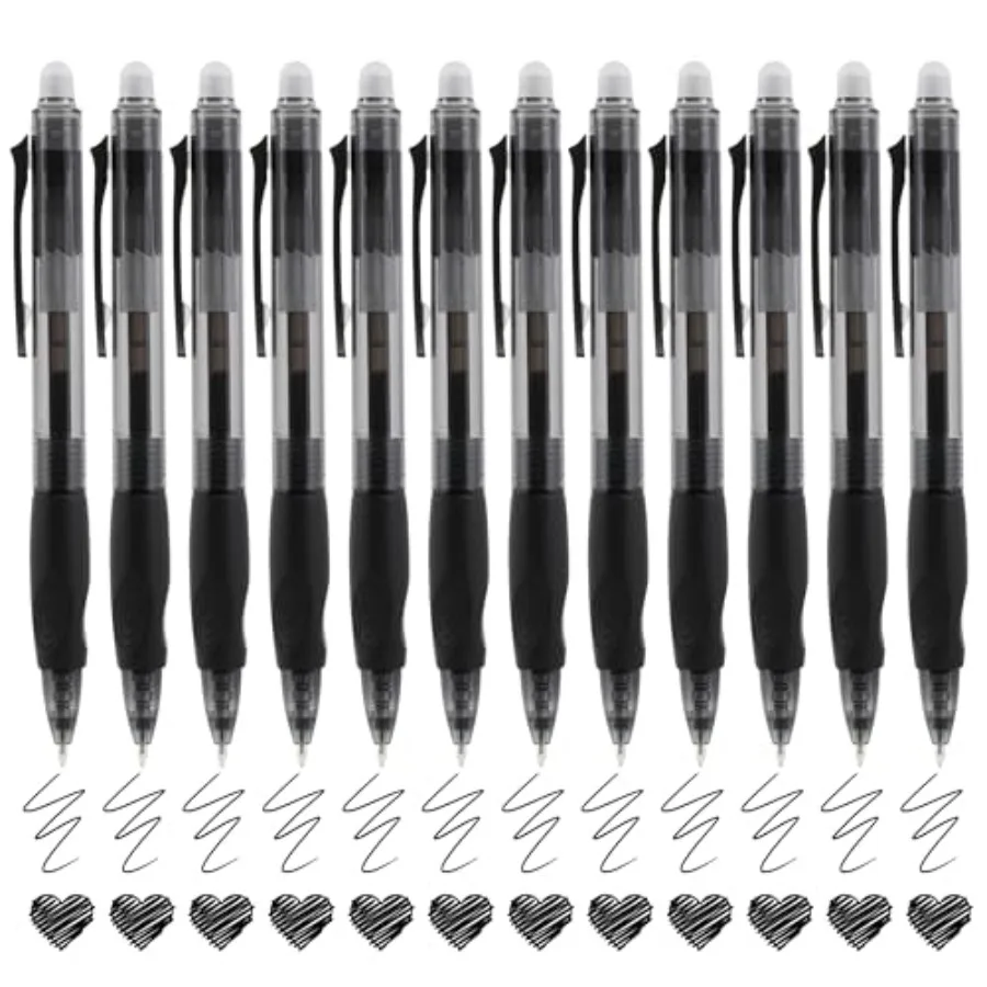 Retractable Erasable Pens Erasable Gel Pen 0.5mm Erasable Gel Pens Make Mistakes Disappear Smooth Writing Pen Office Back-to-Sc
Retractable Erasable Pens Erasable Gel Pen 0.5mm Erasable Gel Pens Make Mistakes Disappear Smooth Writing Pen Office Back-to-Sc