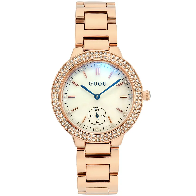 Blu-ray зеркало небольшой циферблат модные кварцевые часы со стразами темперамент часы со стальным ремнем
Blu-ray зеркало небольшой циферблат модные кварцевые часы со стразами темперамент часы со стальным ремнем