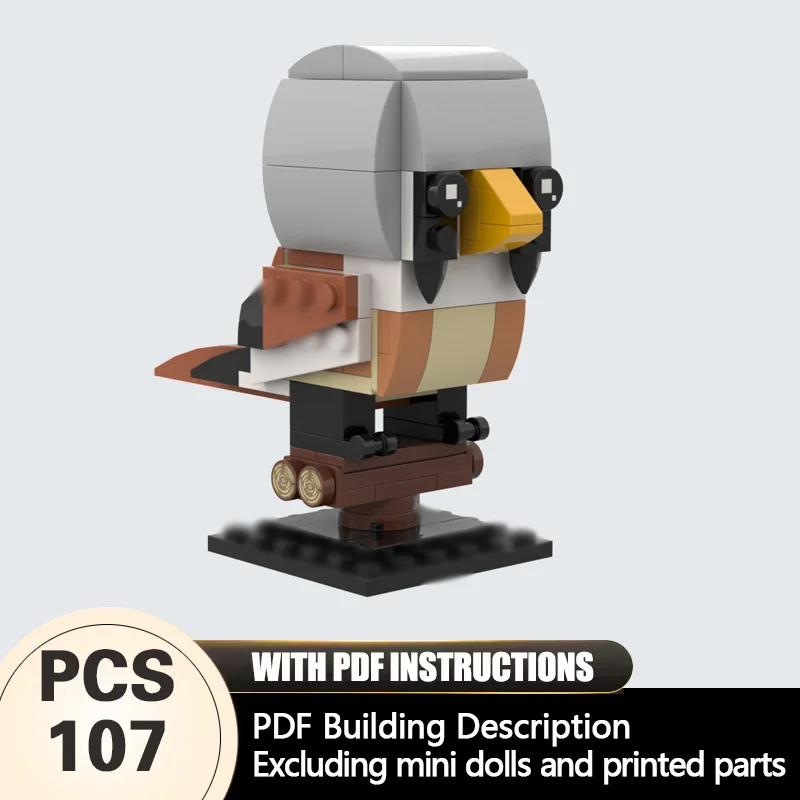Creators Animal Series Model MOC Building Bricks Bearded Reedling Modular Technology Gifts Holiday Assemble Children Toys Suit
Creators Animal Series Model MOC Building Bricks Bearded Reedling Modular Technology Gifts Holiday Assemble Children Toys Suit