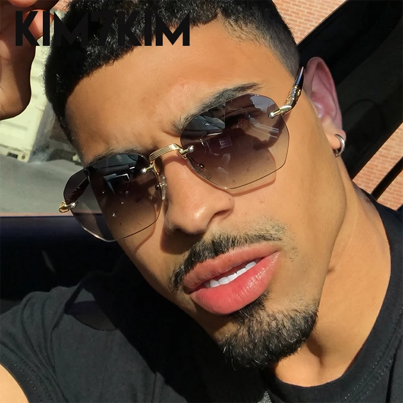 Square Rimless Punk Sunglasses Men 2026 Luxury Designer Metal Vintage Polygon Frameless Sun Glasses Male Hip Hop Eyewear Shades
Square Rimless Punk Sunglasses Men 2026 Luxury Designer Metal Vintage Polygon Frameless Sun Glasses Male Hip Hop Eyewear Shades