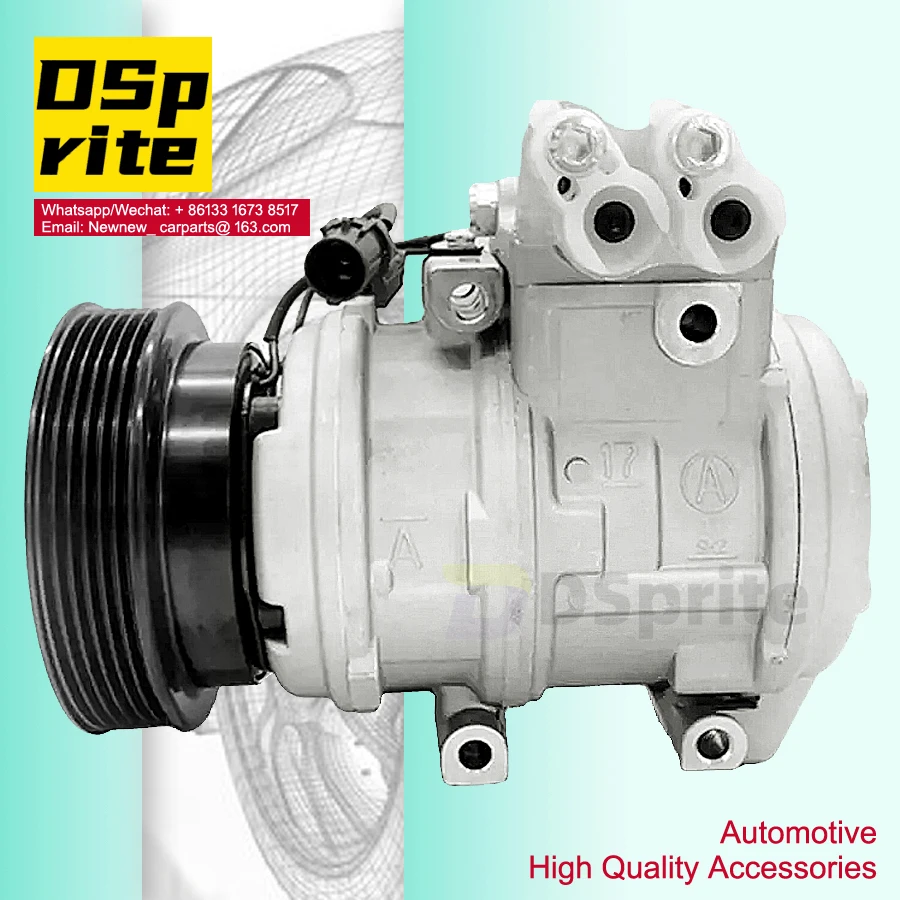 Компрессор переменного тока 10PA17C для KIA Sportage Hyundai Tucson 16240-3340J 977012 E300 977012 D600 977012 E500 977011 D500 977012 E551
Компрессор переменного тока 10PA17C для KIA Sportage Hyundai Tucson 16240-3340J 977012 E300 977012 D600 977012 E500 977011 D500 977012 E551