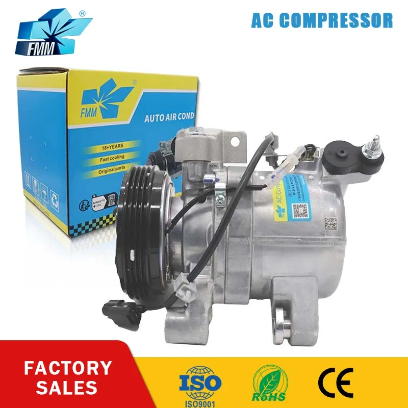FMM A/C AC Compressor for Honda N-BOX Brio Jazz 38810-R9G-004 33810-5Z1-004 0327912211
FMM A/C AC Compressor for Honda N-BOX Brio Jazz 38810-R9G-004 33810-5Z1-004 0327912211