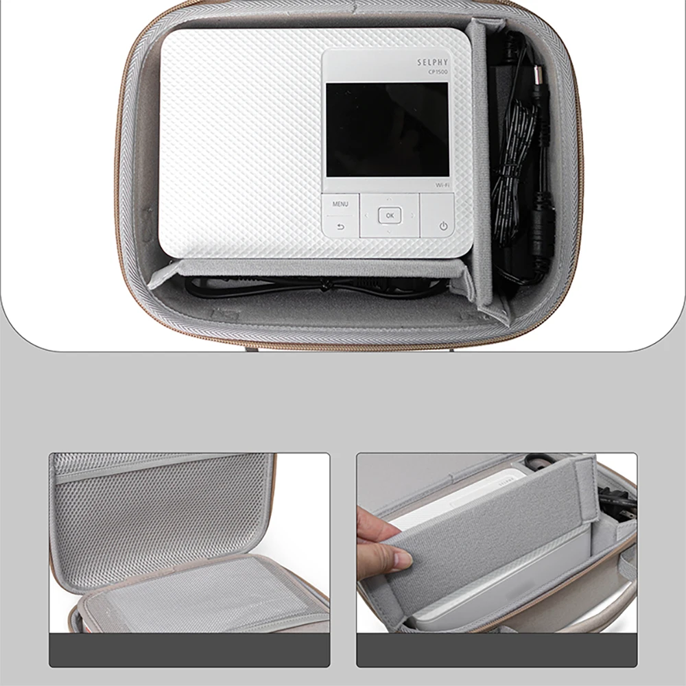 for Canon SELPHY CP1500 CP1300 Printer Hard EVA Storage Case CP1200 CP910 CP900 Printer Protect Box Portable Travel Carrying Bag
for Canon SELPHY CP1500 CP1300 Printer Hard EVA Storage Case CP1200 CP910 CP900 Printer Protect Box Portable Travel Carrying Bag