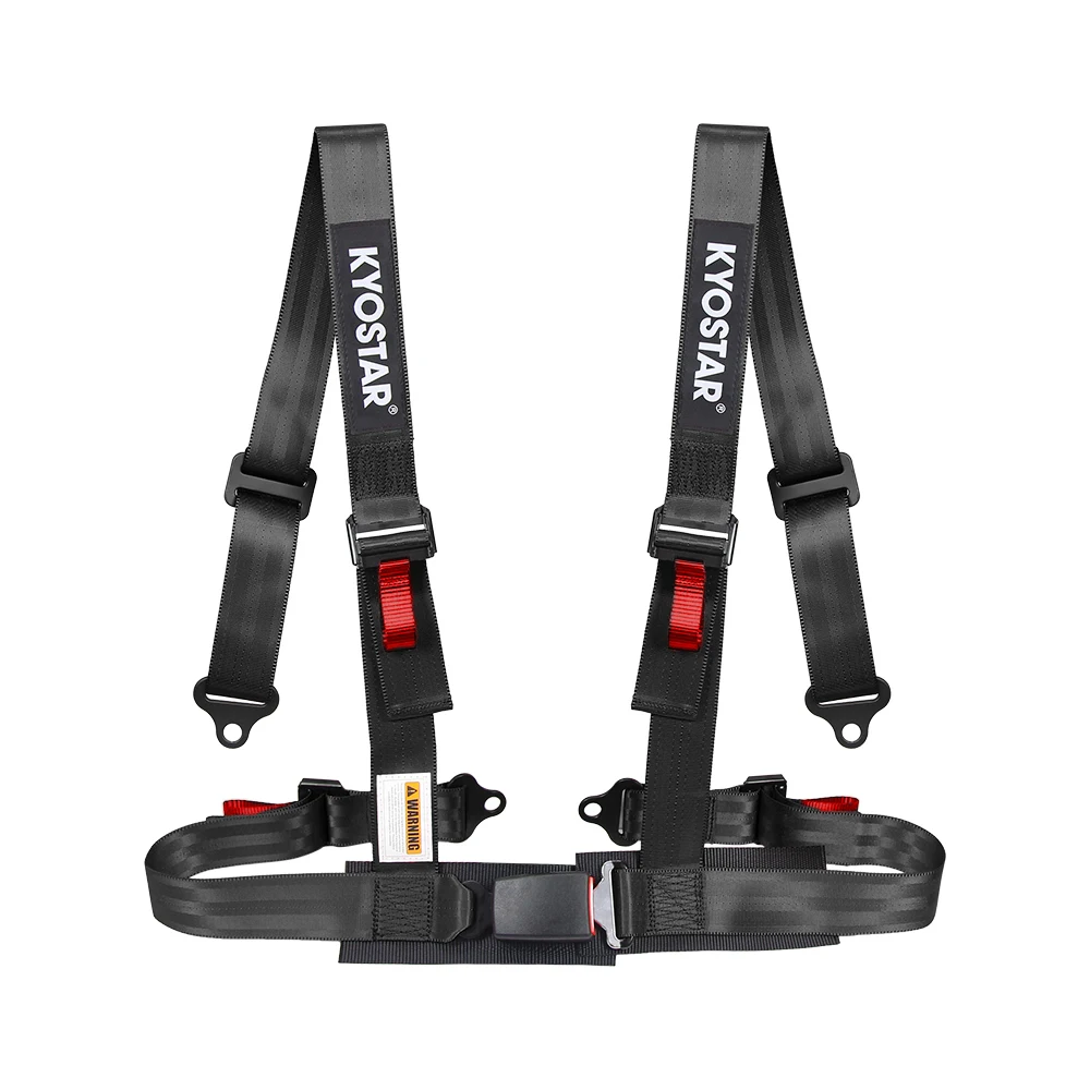 Aluminum Buckle 2'' 4-Point Latch and Link Safety Harness with Ultra Soft Heavy Duty Shoulder Pads
Aluminum Buckle 2'' 4-Point Latch and Link Safety Harness with Ultra Soft Heavy Duty Shoulder Pads